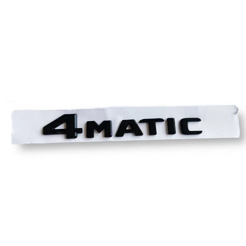 Para Mercedes Benz 4MATIC letras emblemas pegatinas logotipo insignia plana coche NUEVO - Imagen 10 de 10