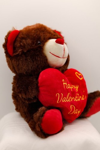 Süßer kleiner Teddybär perfektes Geschenk zum Valentinstag weiches Stofftier Plüsch - Bild 9 von 12