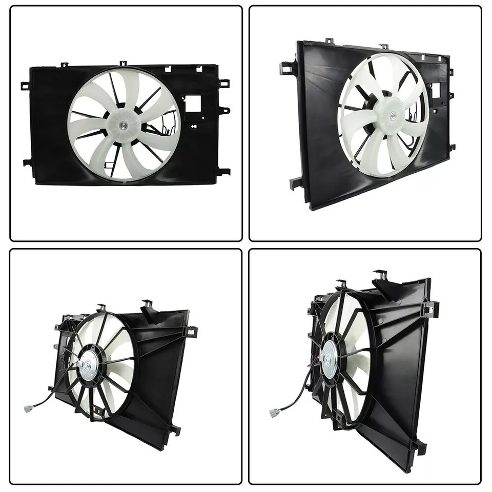 Cooling Fan Bracket Cover For 2009-2013 Toyota Corolla 1.8L - Direct Fit Replacement