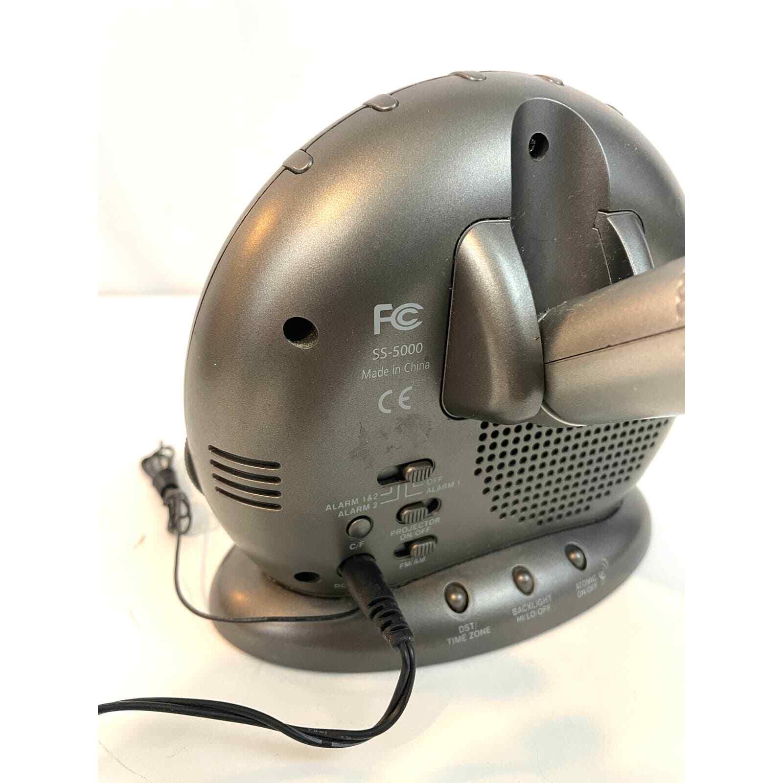 Homedics Soundspa Projection Alarm Clock Radio 6 Nature Sleep Sounds SS