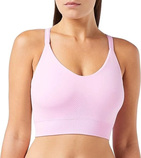 Core 10 Women's Low Impact Seamless Racerback Sports Bra - Size