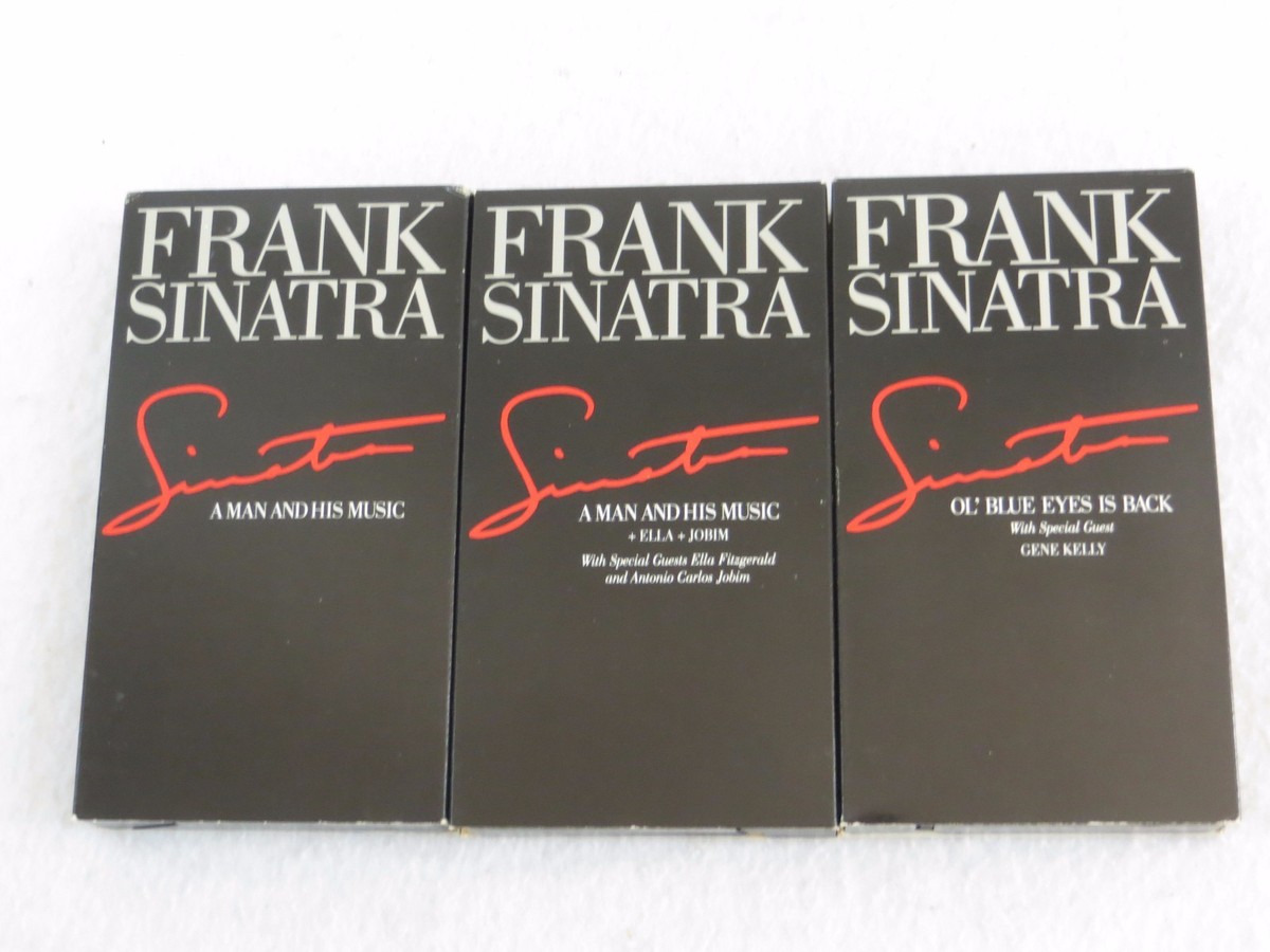 FRANK SINATRA The Reprise Collection 3 VHS Box Set Warner