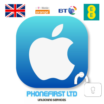 Entsperrservice für iPhone 6 6S 7 7+ 8+ x XR XS Max orange EE T-Mobile UK
