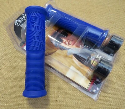 ODI Sensus Lock-on Griffe, blau, inkl. Lockringe - Bild 1 von 2