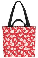 Schneemann Winter Muster Tasche Dekoration Deko Muster Winter Weihnachten Schne