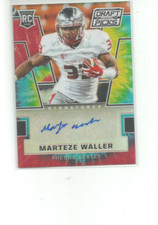 2016 PANINI PRIZM DRAFT PICKS AUTOGRAPH PRIZM TIE DYED #278 MARTEZE WALLER 07/49