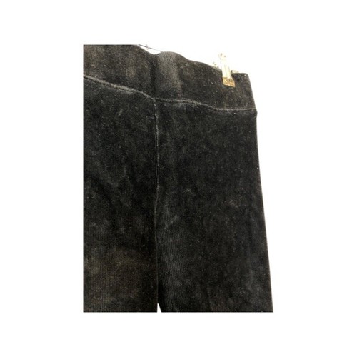 Spencer Black Velvet Leggings Size 