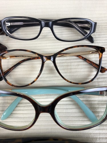 LOT 8 Eyeglass Frames Only Various Brand Tortoise Betsey Johnson Imp Kirkland ++ - Picture 4 of 8