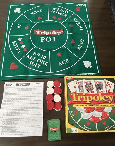 TRIPOLEY Board Game Deluxe Mat Game 2014 Edition - Picture 3 of 9