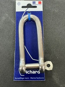 Wichard Captive Pin Long D Shackle Diameter 10mm 13/32" 01415 Sailboat Marine