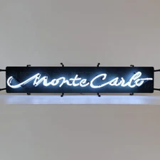 Monte Carlo Junior Handmade Neon Light Man Cave Neon Sign 35" by 7"
