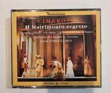 Cimarosa: Il Matrimonio Segreto 2 cd set cascavelle JESUS LOPEZ COBOS PRE-OWNED