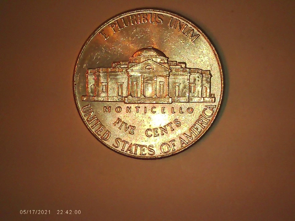 2018-D Jefferson Nickel DDO & DDR & 5FS Five full steps gem rare 5c - Image 2 of 4