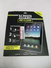 28 Premium Wow Screen Protector Guard Film for iPad 2 / iPad 3 w/cleaning cloth