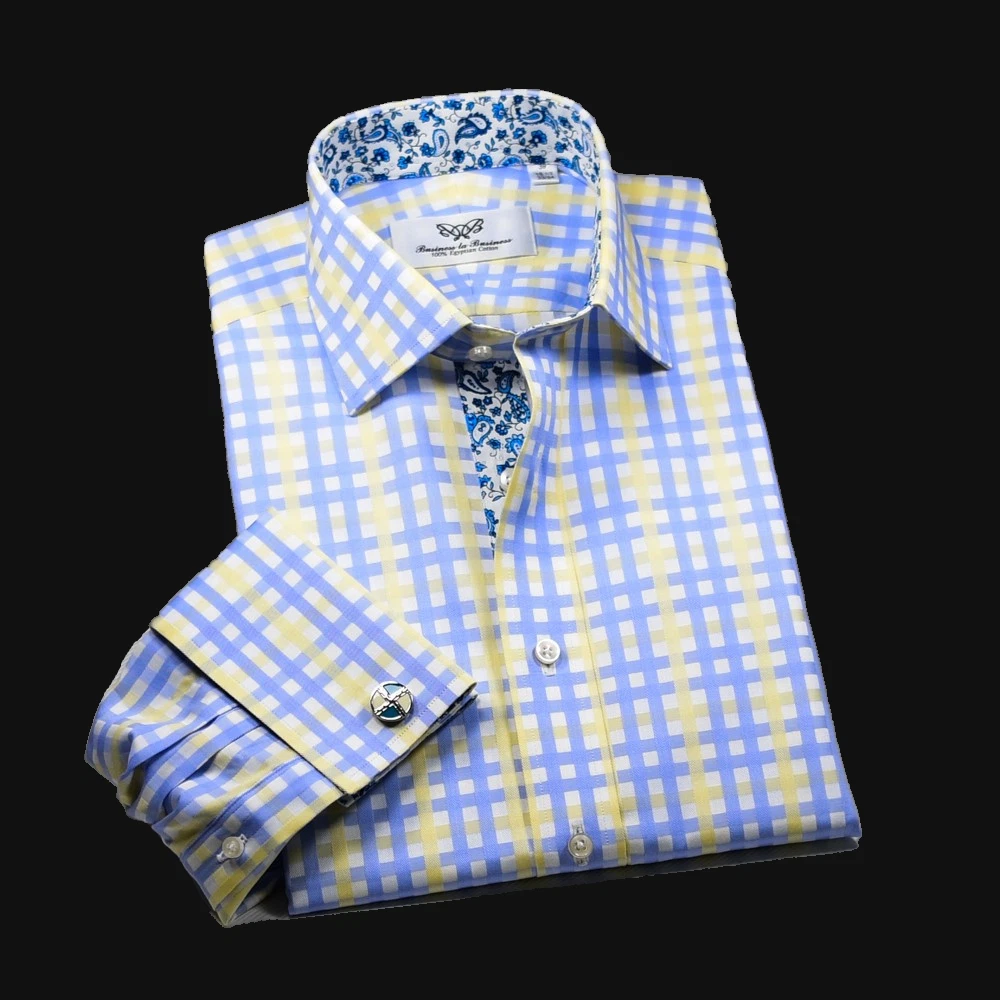 Yellow lining sale shirt