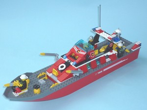 lego fire boat 7906
