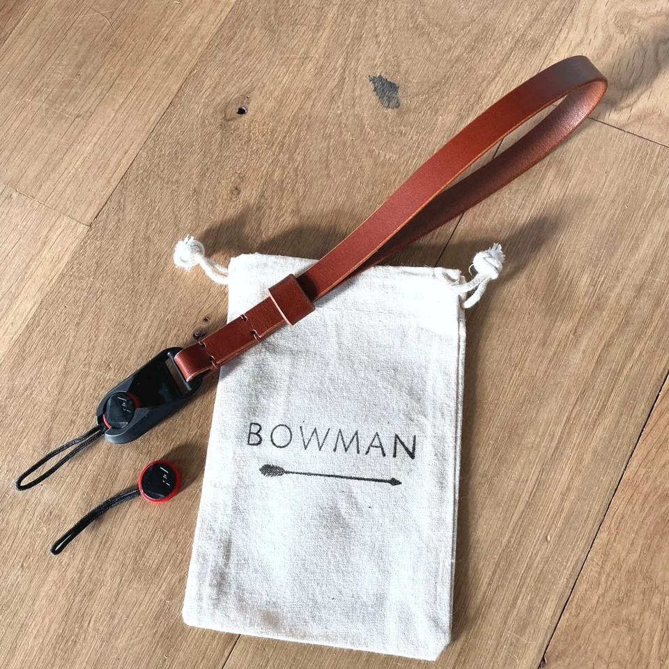 Camera Wrist Strap Peak Design Leather, Handmade and Customisable, Slim - Image 3 of 4