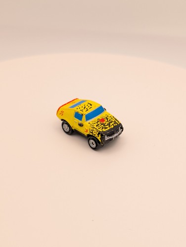 MICRO MACHINES 1990 #11 STREET RACERS Yellow Pontiac Trans Am Rare (2) - Picture 8 of 10