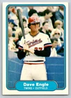 1982 Fleer Baseball Dave Engle #552