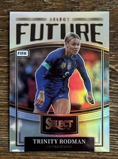 Trinity Rodman 2022/2023 Panini Select FIFA Future Silver Holo Prizm