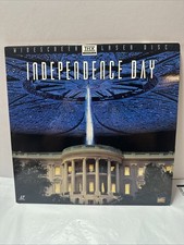Independence Day Laserdisc, 1997 Will Smith Bill Pullman Goldblum Widescreen