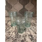 Vintage Coca Cola glasses Lot (1 glass 2 hard plastic) Tumblers Collector Items