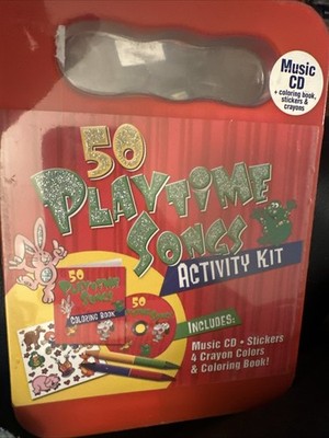 50 Playtime Songs Activity Kit by Various (CD, 2012)