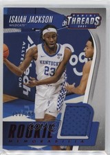 2021 Chronicles Draft Picks Threads Rookie Memorabilia Red Isaiah Jackson 13d7