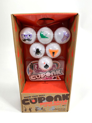 2010 HASBRO CUPONK Ball Game Set 1 - MORE BALLS AND STICKERS - highly addictive!