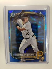 2025 Bowman Chrome Draft Sapphire #BDC126 Adonys Guzman 1st Bowman (JS)
