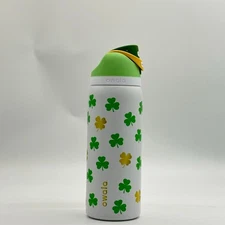 Owala FreeSip 32 oz Insulated Stainless Steel Four-Leaf Clover Water Bottle