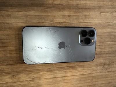 Apple iPhone 13 Pro Max Sierra Blue PARTS OR REPAIR Does Not Power On Untested