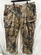 Game winner Realtree Camo Cargo Pants Men's Size 3XL Hunting Outdoor
