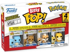 Pokémon - Schiggi Evoli Fukano Enton Bitty Pop! Funko