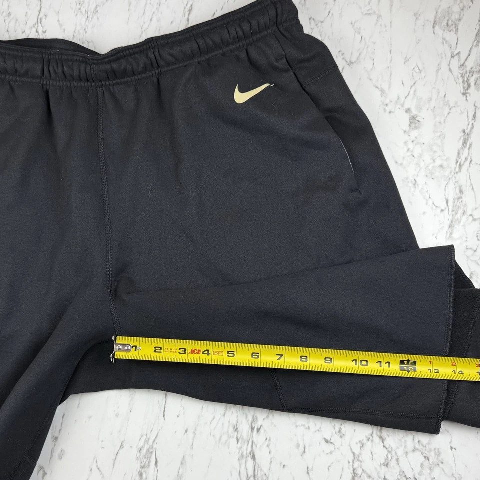 Nike New Orleans Saints Dri-Fit Training Fleece Shorts Men’s XXL (Tall) NFL - Image 3 of 4