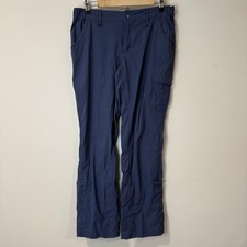 Duluth Trading Co Women's DuluthFlex Dry on the Fly Convertible Pants Blue 8