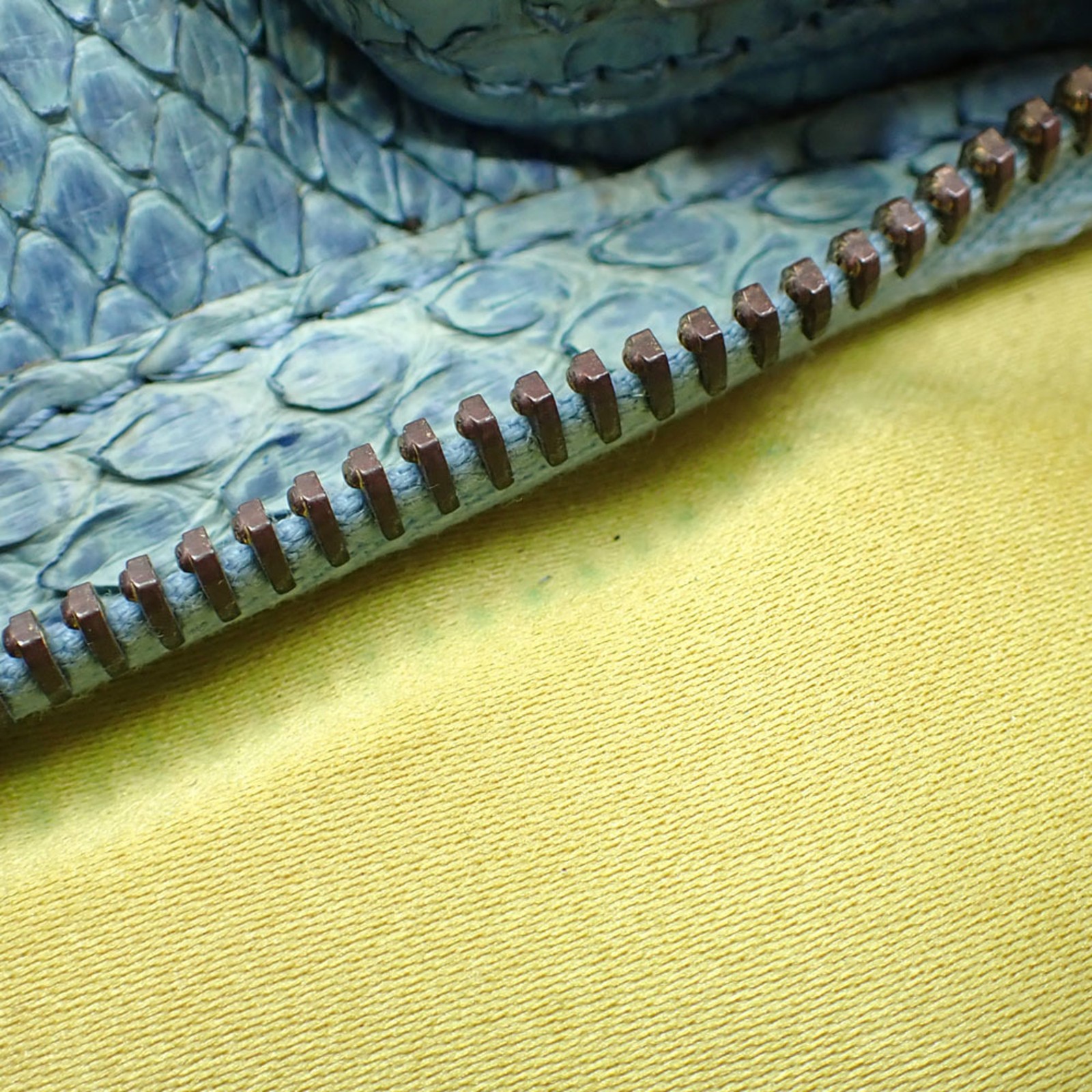 Versace women's blue leather handbag GZl1fd1a thumbnail 6