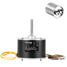 VEVOR Condenser Fan Motor 1/10HP 1100RPM 208-230V 5KCP39BGS069S 5KCP39BGY915S