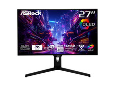 ASRock Phantom Gaming 27" QHD 2K 1440P 240Hz 0.03ms GTG , 99 DCI-P3 with 129 