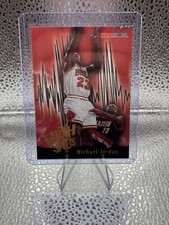 1996 Skybox Michael Jordan “Earth Shakers” NBA Hoops #358 🔥 RARE SP Insert 🔥