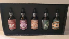 Life Cykel bio-hacker Set: Gift Set Of 5 2oz Bottles Of Liquid Mushroom Tincture