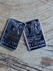 2 x 1g .999 Fine Silver Archangel Michael Bars - Wessex Mint
