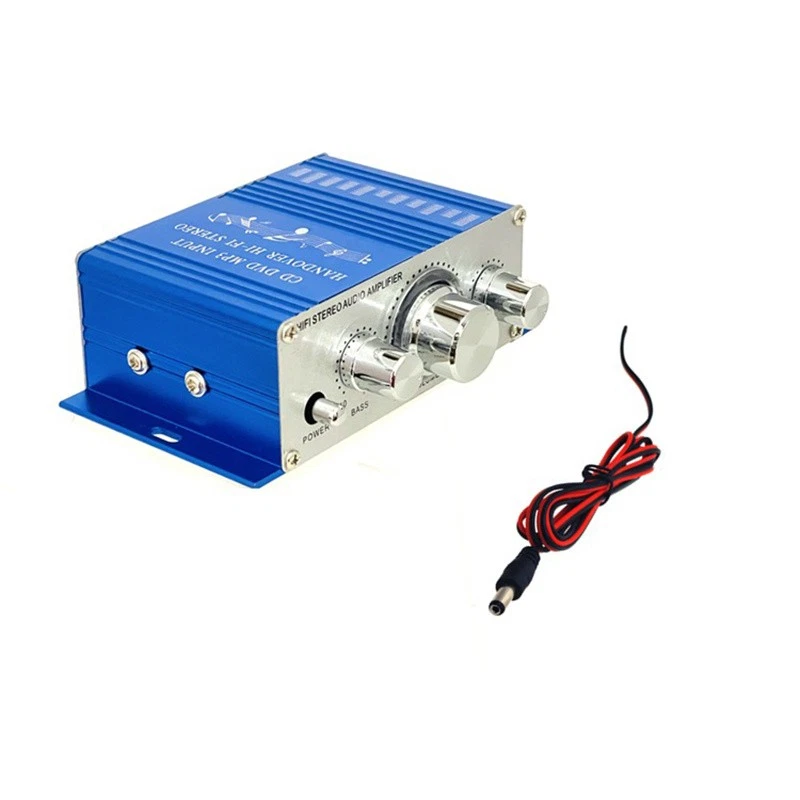 HiFi Verstärker Auto 12V Aluminium Audio Stereo Mini Power Amplifier Motorrad - Bild 2 von 4