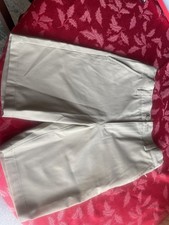 Lands End Performance Khaki Shorts Boys Size 12 adjustable Waist