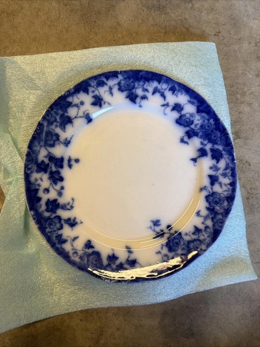 Burgess Leigh Flow Blue In Burleigh (Burgess & Leigh) China for