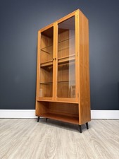 Mid Century G Plan Fresco Teak  shelving Display Cabinet . Nationwide 🚛