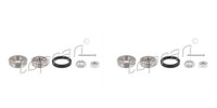 Topran 2X Radnabe Radlagersatz Hinterachse FüR Audi A4 80 8D2 B5 8C B4 89 89Q