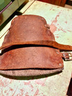 Vintage CRAFTSMAN Leather & Wool Felt Knee Pads Tradesperson Floorwork RARE USA — photo 6