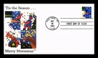 DR JIM STAMPS US COVER CHRISTMAS SNOWMAN FIRST DAY ISSUE