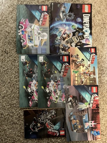 The LEGO Movie And Lego Dimensions Portal Manuals Missing Back Page See Photos - Picture 2 of 4